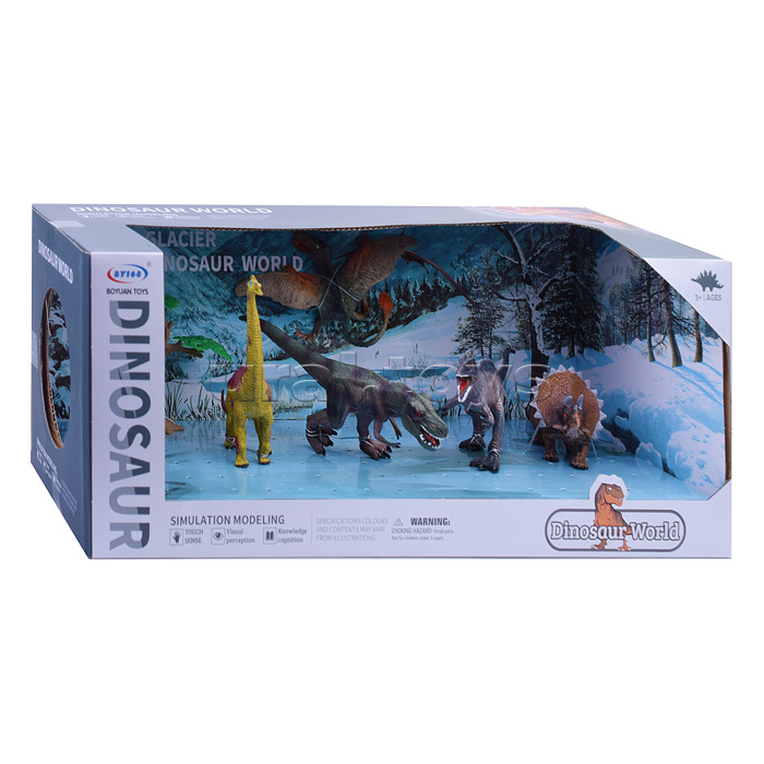 Набор "Динозавры. Ледник" в коробке