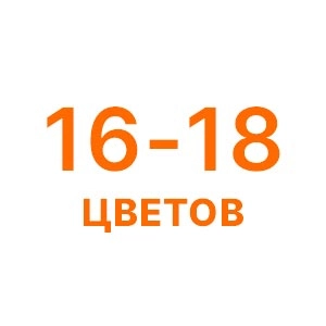 16-18 цветов