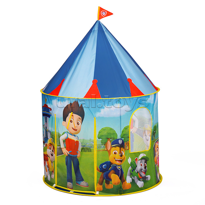 Палатка детская игровая "Щенячий Патруль" 100х135х100см, в сумке