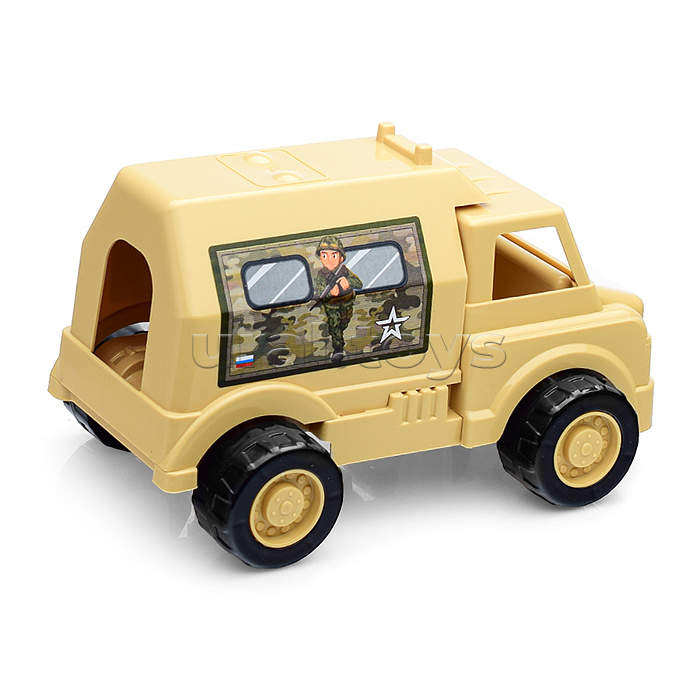 Игрушка-машинка "Армейский автомобиль"