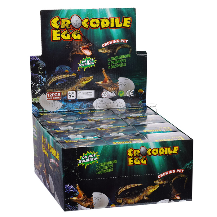 Игрушка-сюрприз "Крокодил" в яйце (растущее животное)