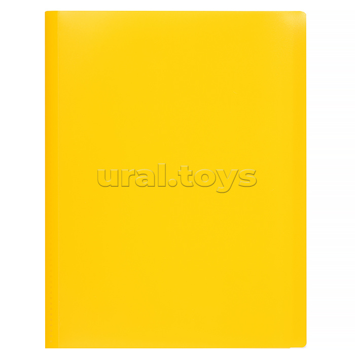 Папка с вкладышами 10 л. A4 450 мкм 15 мм песок, желтый "Expert Complete" Classic