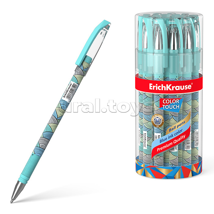 Ручка шариковая ColorTouch® Emerald Wave, цвет чернил синий