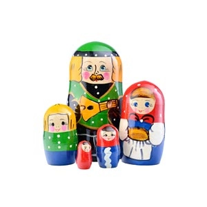 Матрешки, сувениры расписные