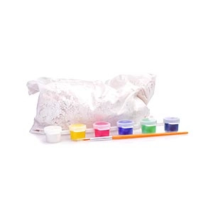 Наборы из гипса, глины, барельефы